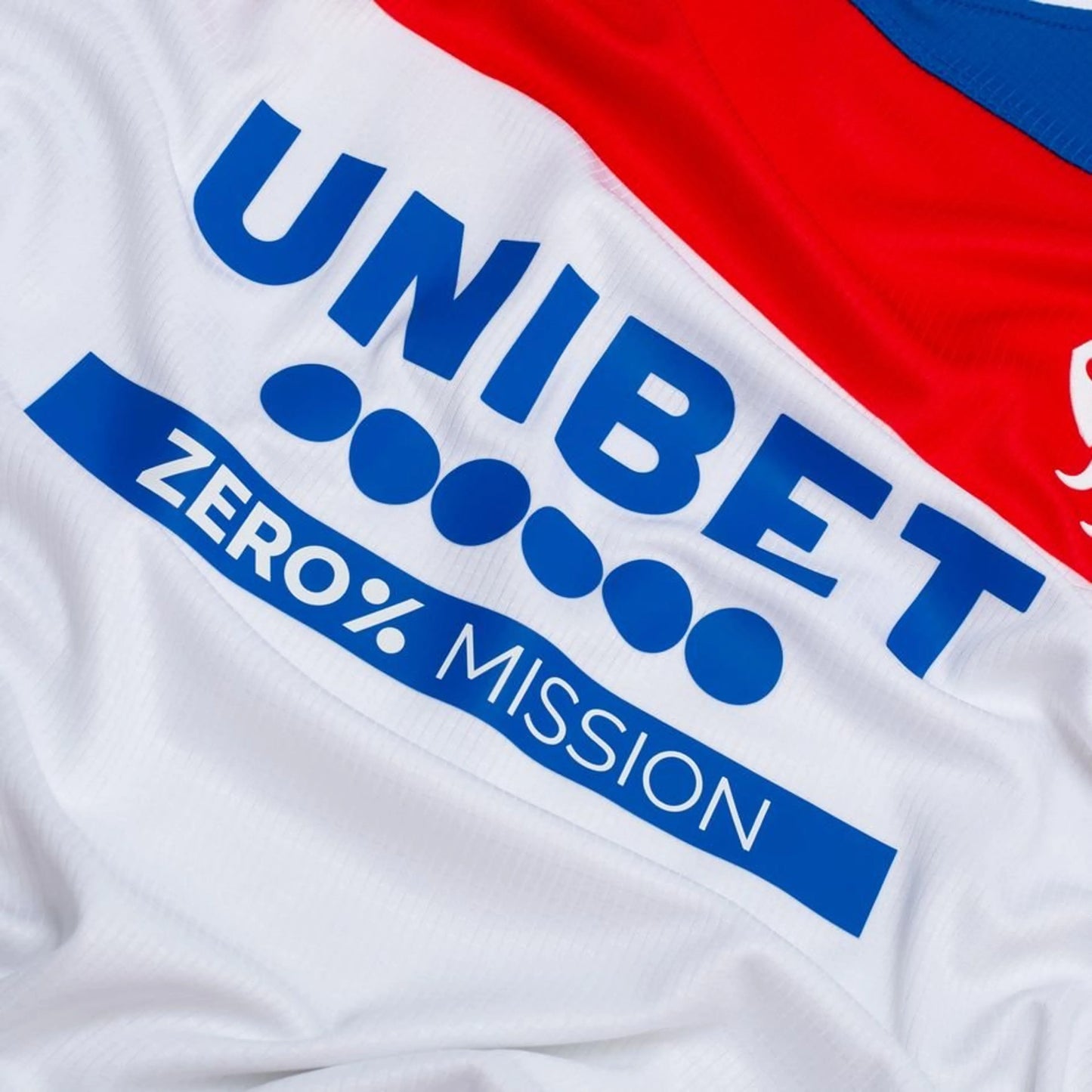 close view of the Rangers FC Away Shirt 2025/26