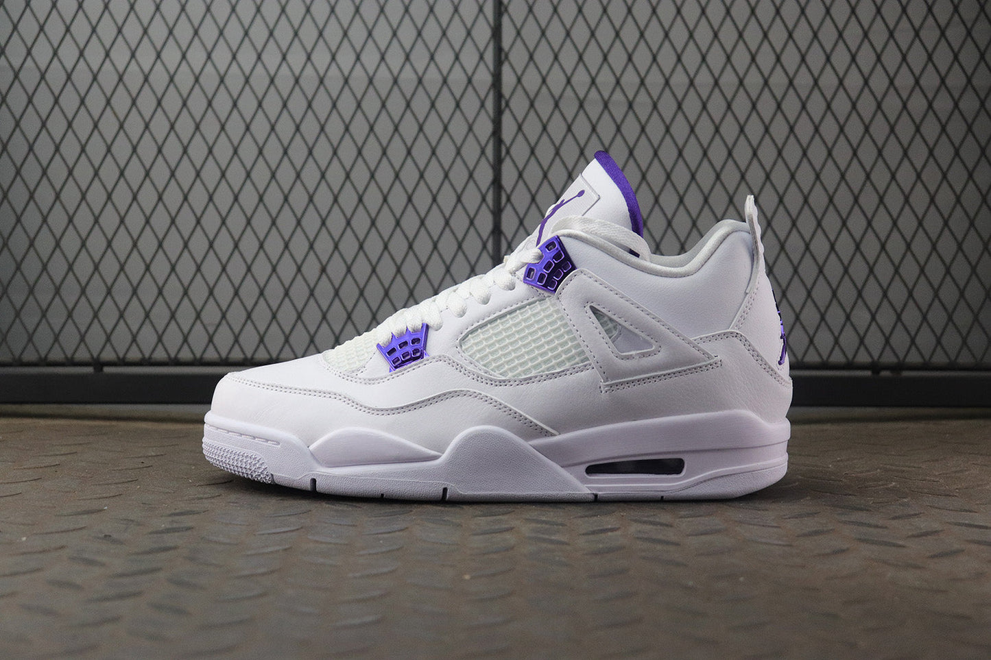 Nike air jordan 4 court purple, all sizes available.