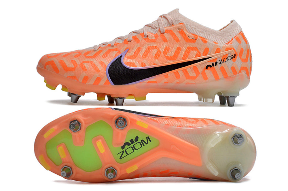 nike air zoom mercurial vapor 15 elite metal-sg orange