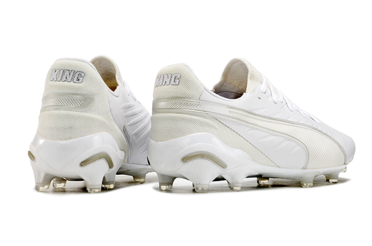 Puma king, full white, available in FG.