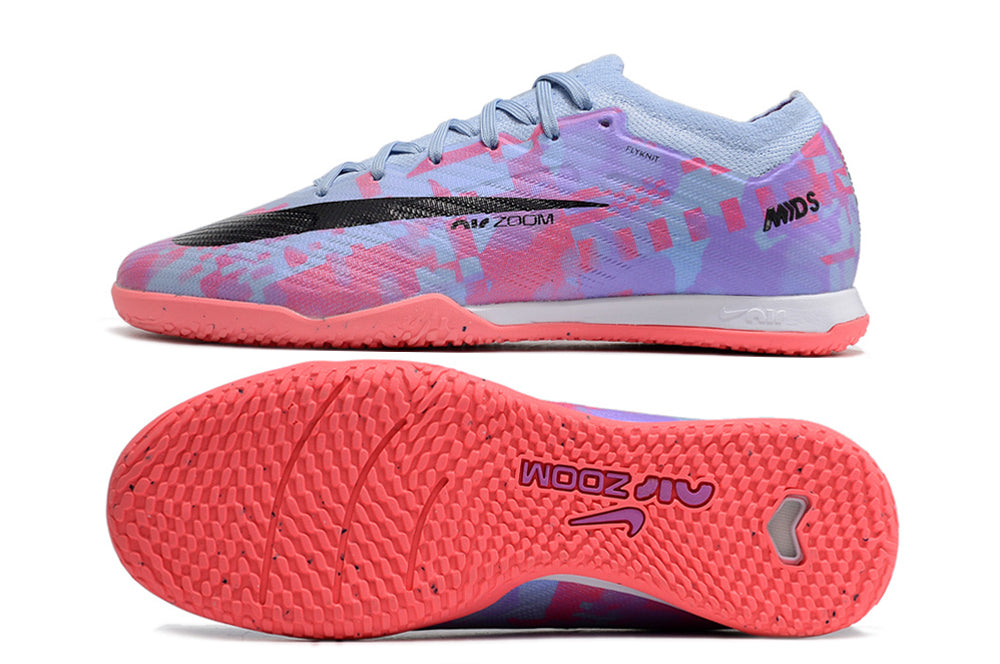 nike air zoom mercurial vapor 15 elite futsal purple/pink