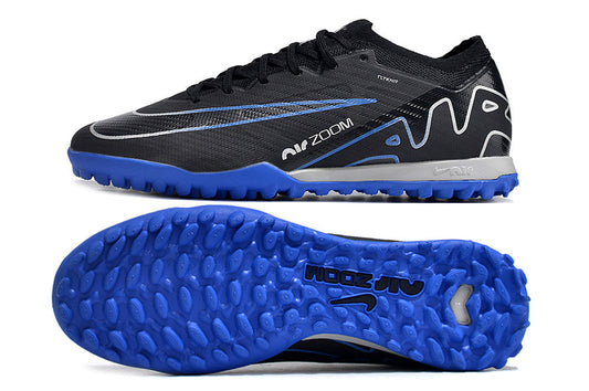 nike air zoom mercurial vapor 15 elite turf black/blue