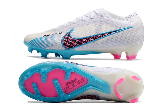 nike air zoom mercurial vapor 15 elite fg blue/white