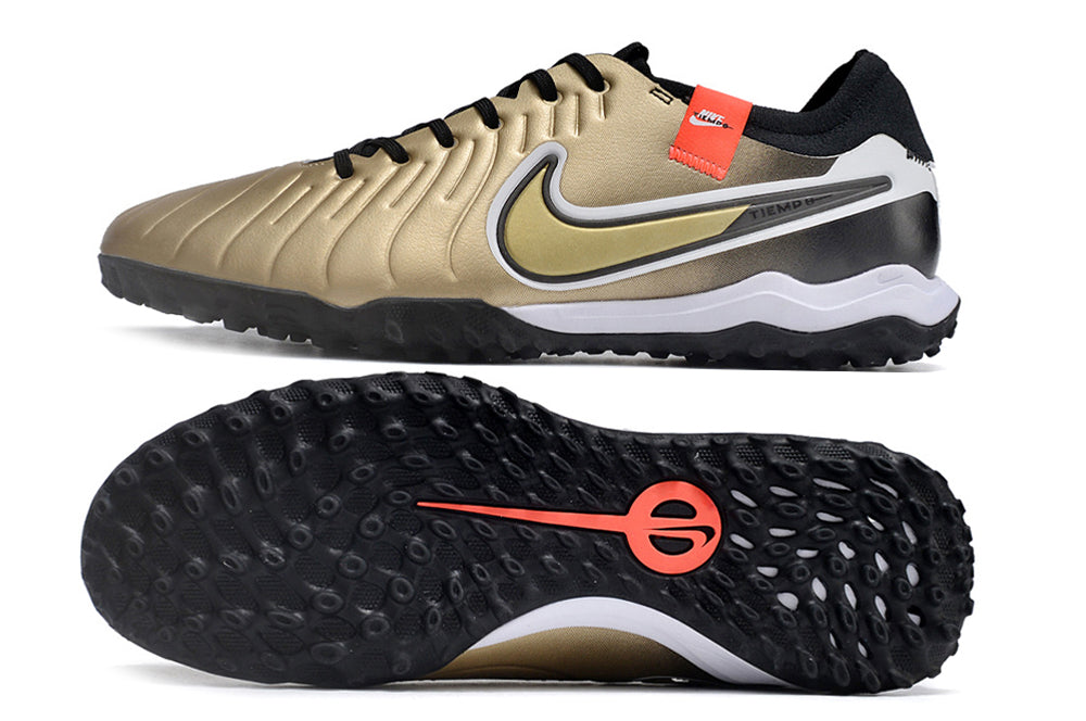 nike tiempo X legend elite turf brown/black