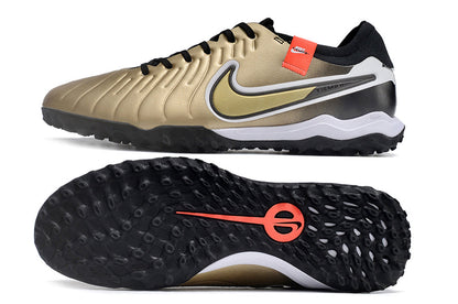 nike tiempo X legend elite turf brown/black