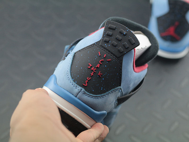 Nike air jordan 4 university blue x travis scott, all sizes available.