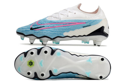 nike phantom gx elite low metal-sg blue/white
