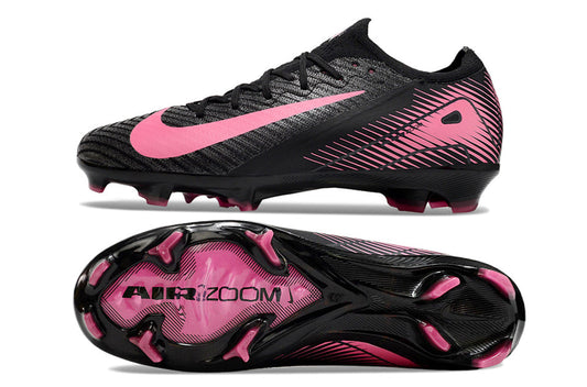 nike air zoom mercurial vapor 16 elite, black/pink, available in FG, and turf.