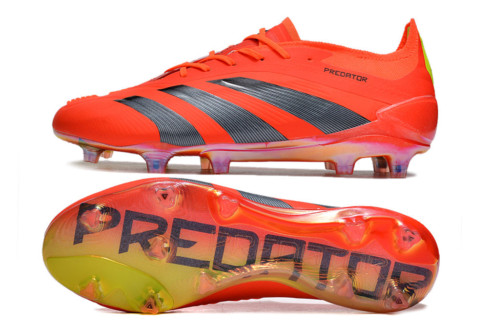 adidas predator elite fg in orange/black