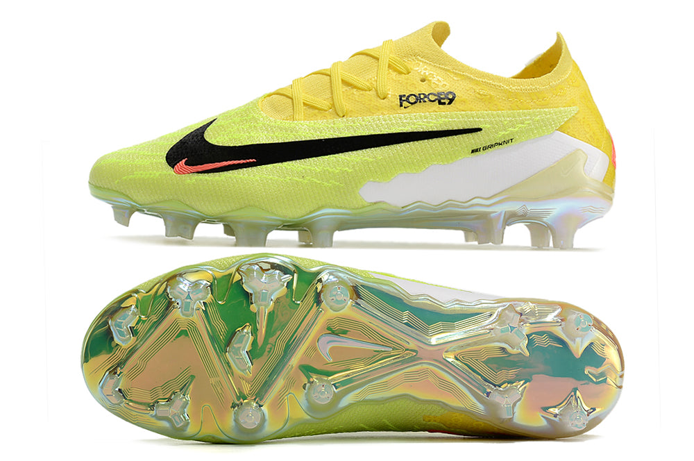 nike phantom gx elite fg low lime-green