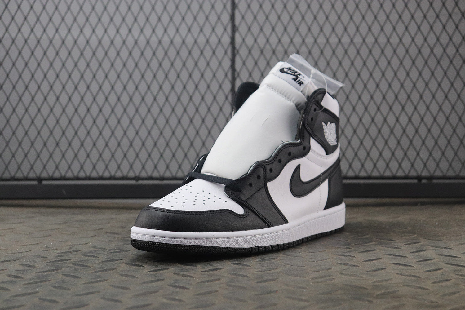Nike air jordan 1 black, all sizes available.