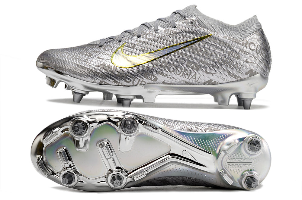 nike air zoom mercurial vapor 15 elite metal-sg silver