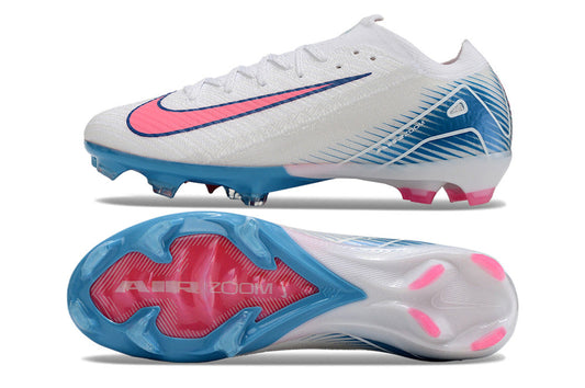 nike air zoom mercurial vapor 16 elite, white/pink, available in FG, and turf.