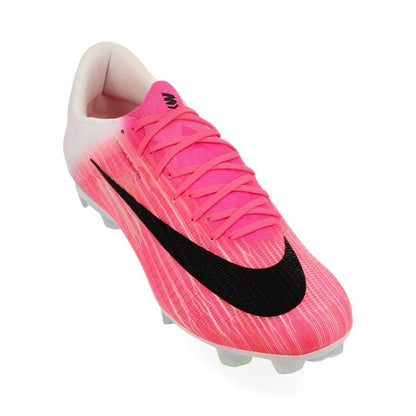 front view of the Nike Air Zoom Mercurial Superfly 11 Elite FG in Pink / White / Black (Breakout Pack)