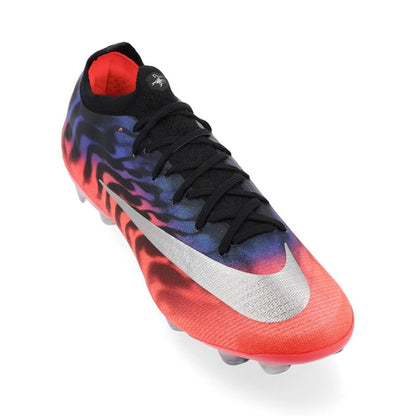 front view of the Nike Air Zoom Mercurial Vapor 17 Elite FG Blue/Orange/Pink from the Scorpion Pack