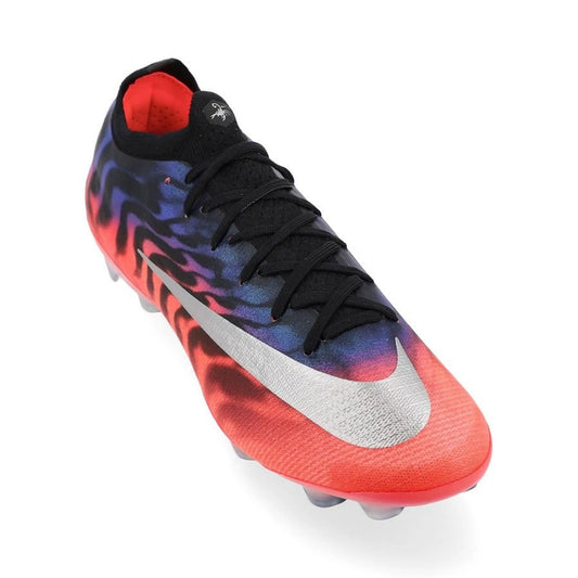front view of the Nike Air Zoom Mercurial Vapor 17 Elite FG Blue/Orange/Pink from the Scorpion Pack