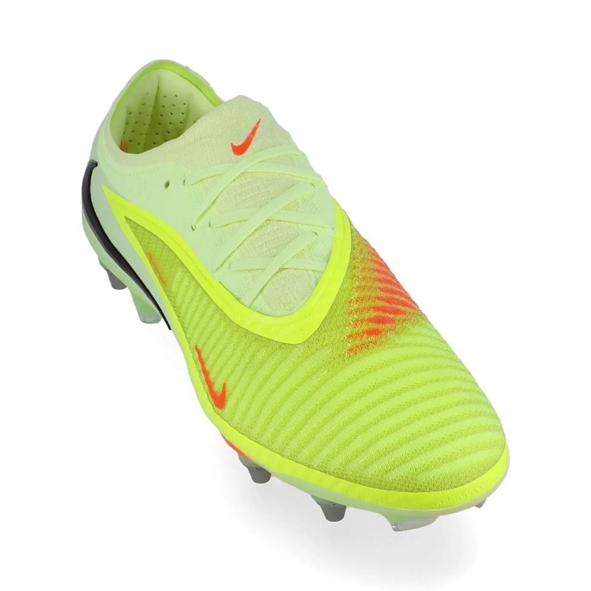 front view of the Nike Phantom 6 Elite Low Cut SG-PRO Max Voltage