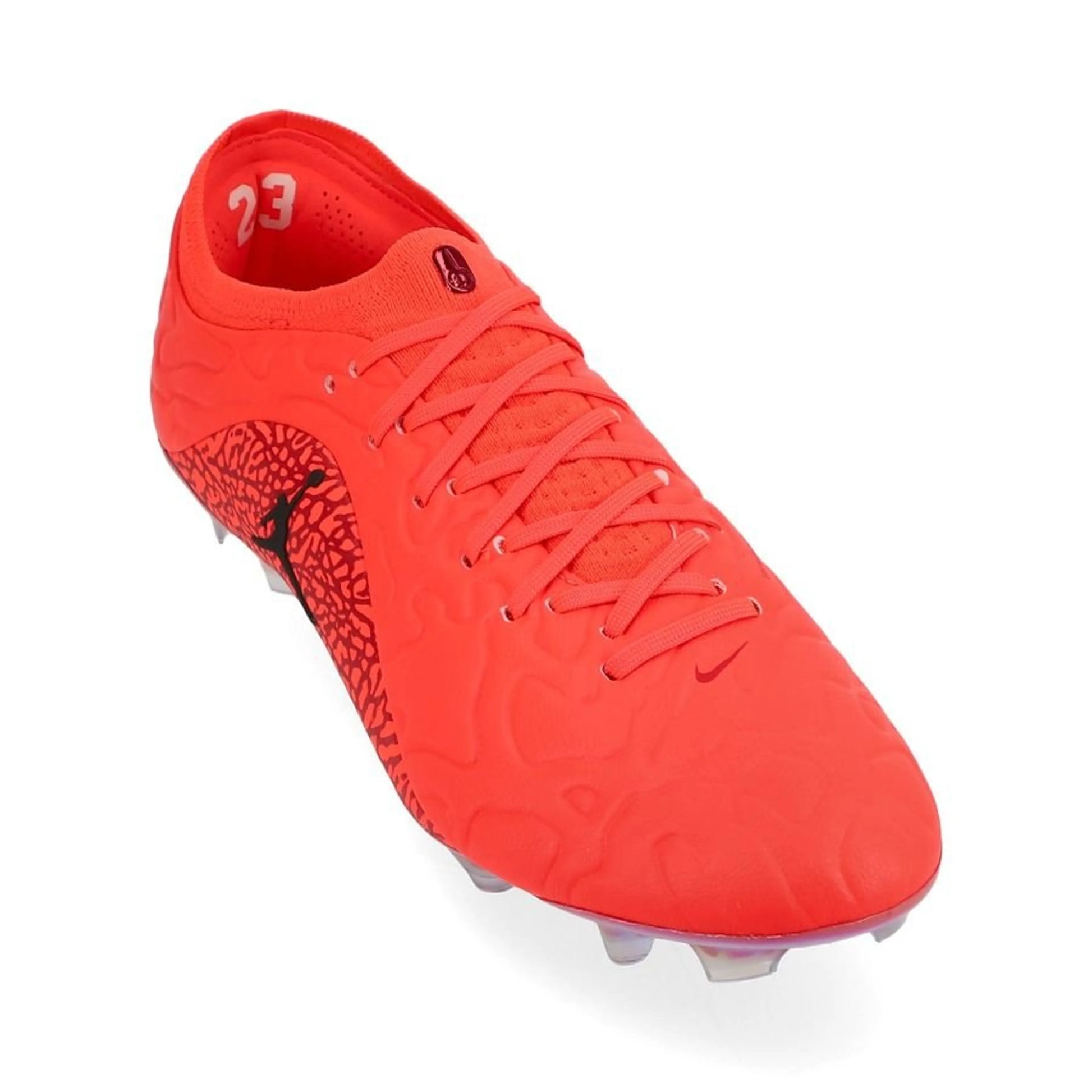 front view of the Nike Tiempo Maestro Elite FG "Infra-red X Jordan"