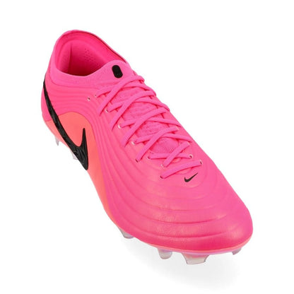 front view of the Nike Tiempo Maestro Elite FG in Pink / Black (Breakout Pack)
