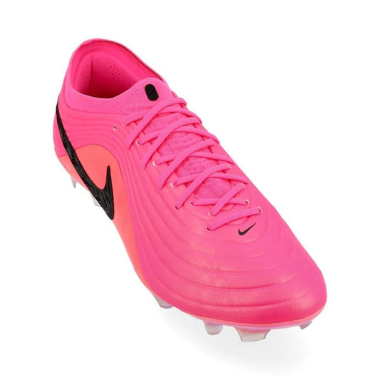 front view of the Nike Tiempo Maestro Elite FG in Pink / Black (Breakout Pack)