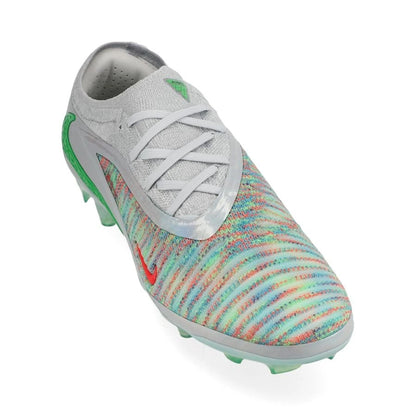 front view of the Nike Phantom 6 Elite Low Cut FG EAFC26 Multicolor/Crimson colorway 