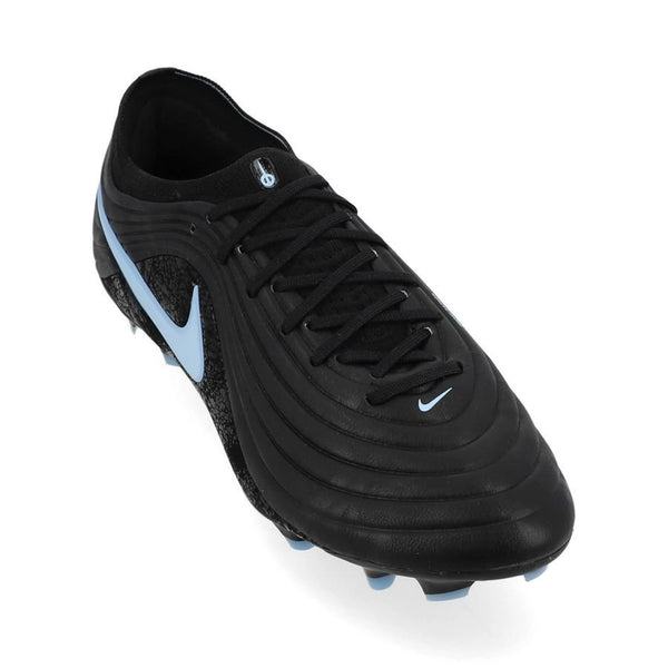 front view of the Nike Tiempo Maestro Elite FG Shadow in Black/Blue colorway