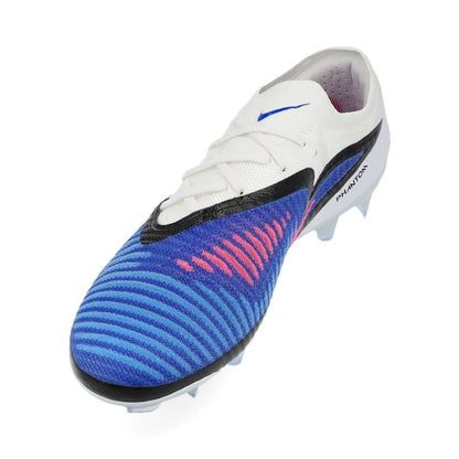 inside view of the Nike Phantom 6 Elite Low Cut FG in Racer Blue / Pink Blast (Attack Pack)