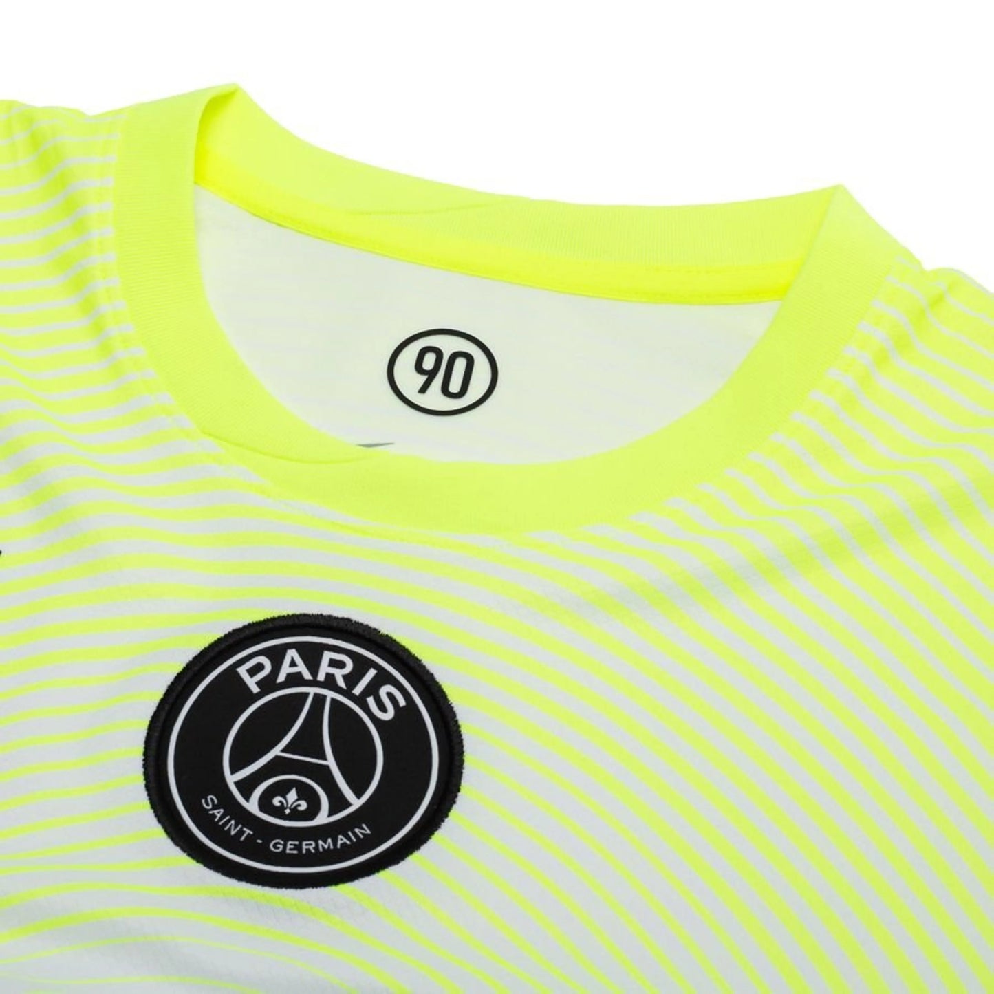 neck view on the Nike Paris Saint-Germain 2025/26 Third Goalkeeper