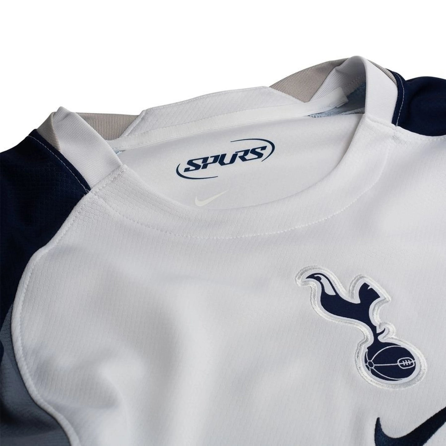 neck view of the Nike Tottenham Hotspur 2025/26 Home Jersey