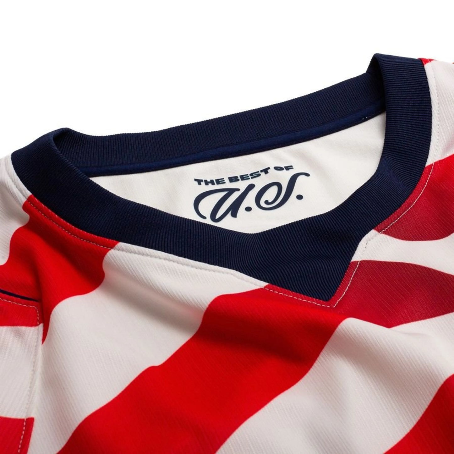 neck view of the Nike USA World Cup 2026 Home Shirt