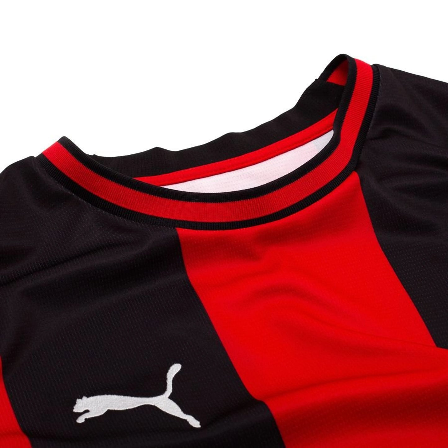 neck view of the PUMA AC Milan Home Shirt 2026/27
