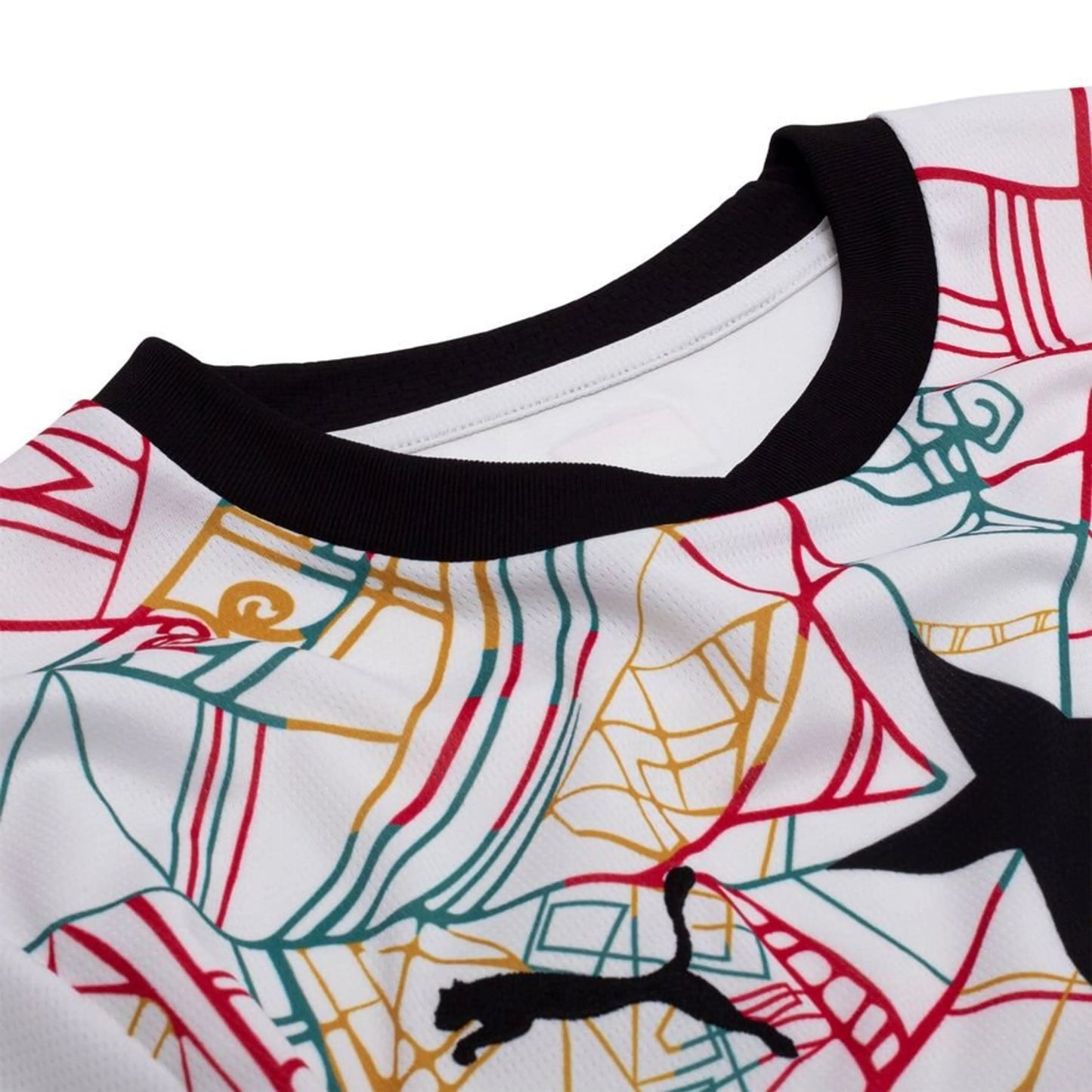 neck view of the PUMA Ghana World Cup 2026 Home Shirt