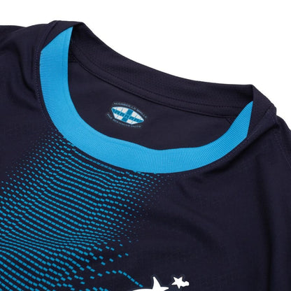 neck view of the PUMA Marseille 2025/26 Away Navy Shirt