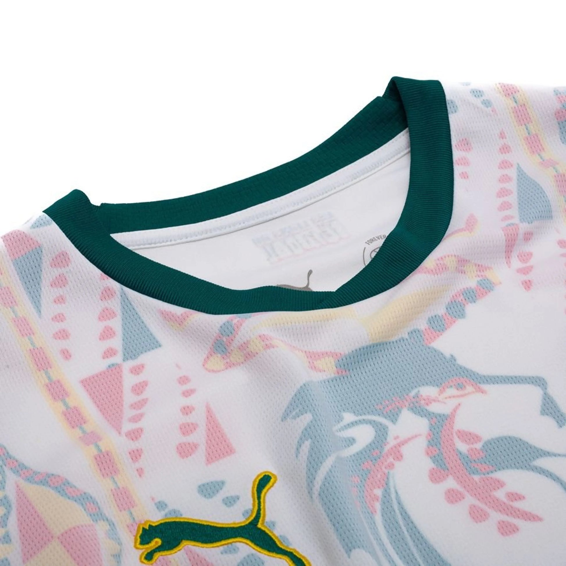 neck view of the PUMA Senegal World Cup 2026 Home Shirt