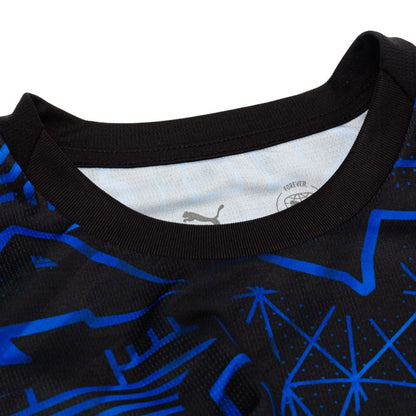 neck view of the Puma RB Leipzig 2025/26 Playershirt SPECIAL EDITION