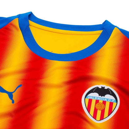 neck view of the Puma Valencia CF 2025/26 Third Jersey
