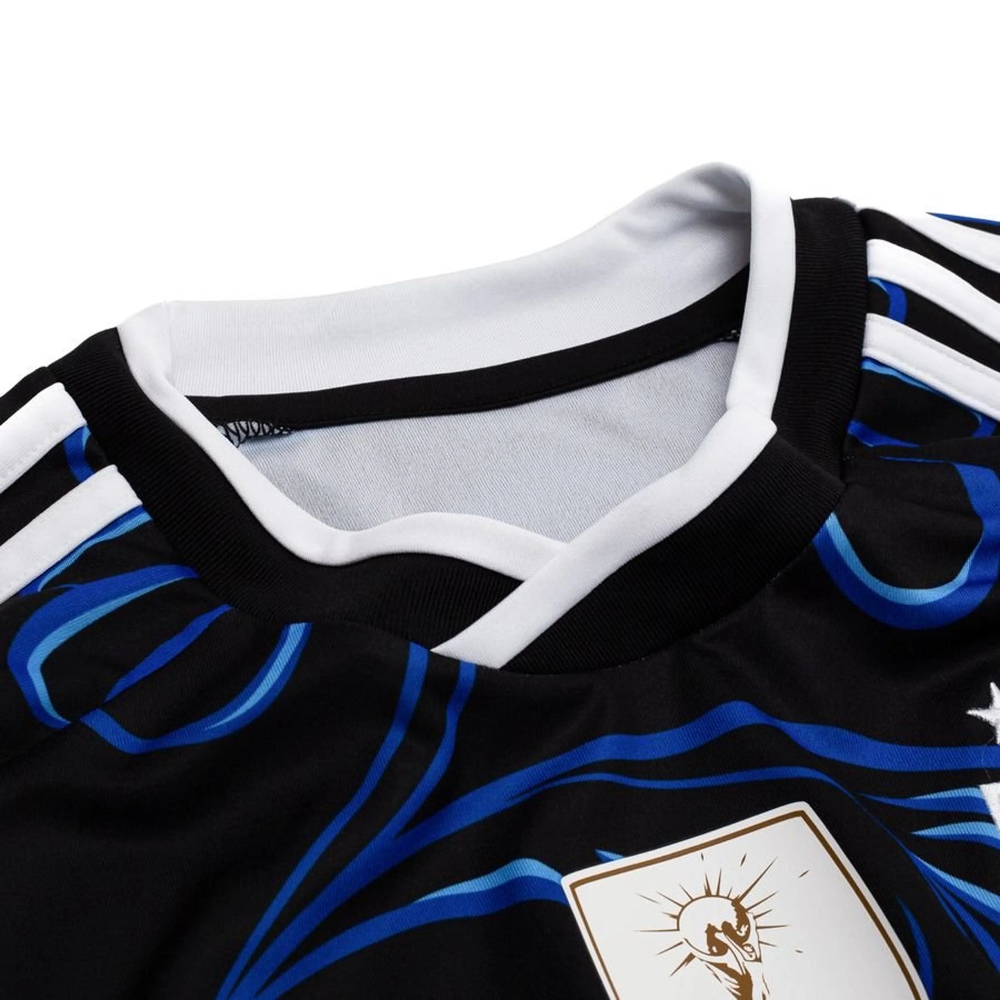 neck view of the adidas Argentina Away Shirt World Cup 2026 Women - Blue