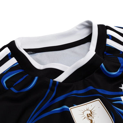neck view of the adidas Argentina Away Shirt World Cup 2026 Women - Blue