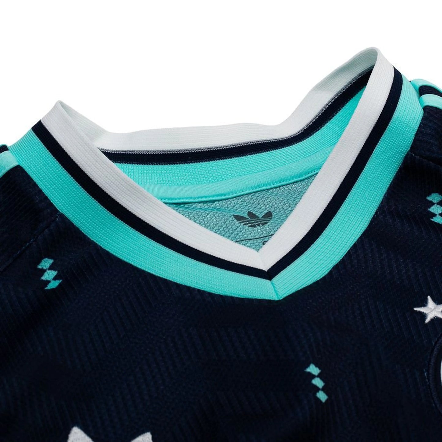 neck view of the adidas Germany World Cup 2026 Away Shirt Long Sleeves