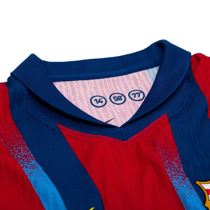 neck view of the Nike FC Barcelona 2025/26 Fourth Vapor Match Jersey