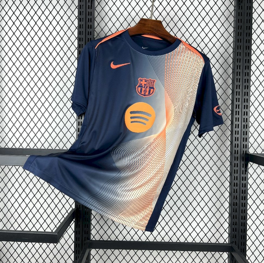 official FC Barcelona 2025/26 Pre-Match Jersey