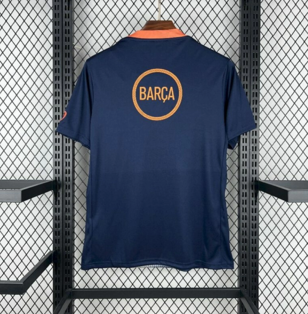 official FC Barcelona 2025/26 Pre-Match Jersey