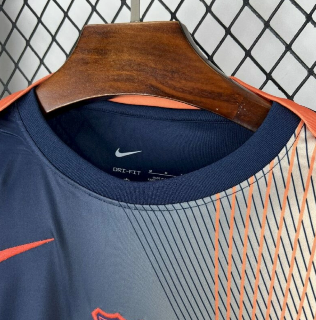 official FC Barcelona 2025/26 Pre-Match Jersey