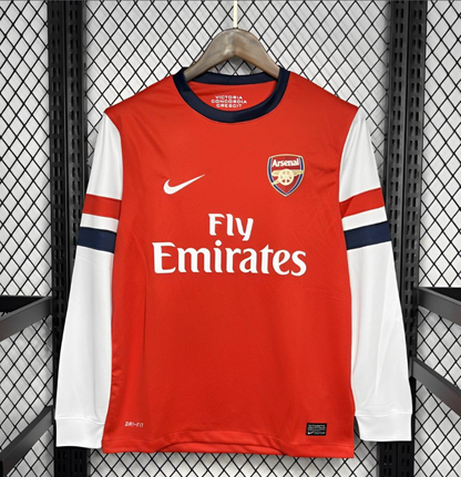 official Retro 12/13 Arsenal Home Long Sleeve Jersey