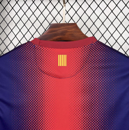 official Retro 12/13 Barcelona Home Long Sleeve Jersey