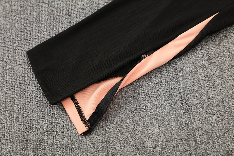 pants sleeve view France 25/26 Quarter-Zip Tracksuit full black