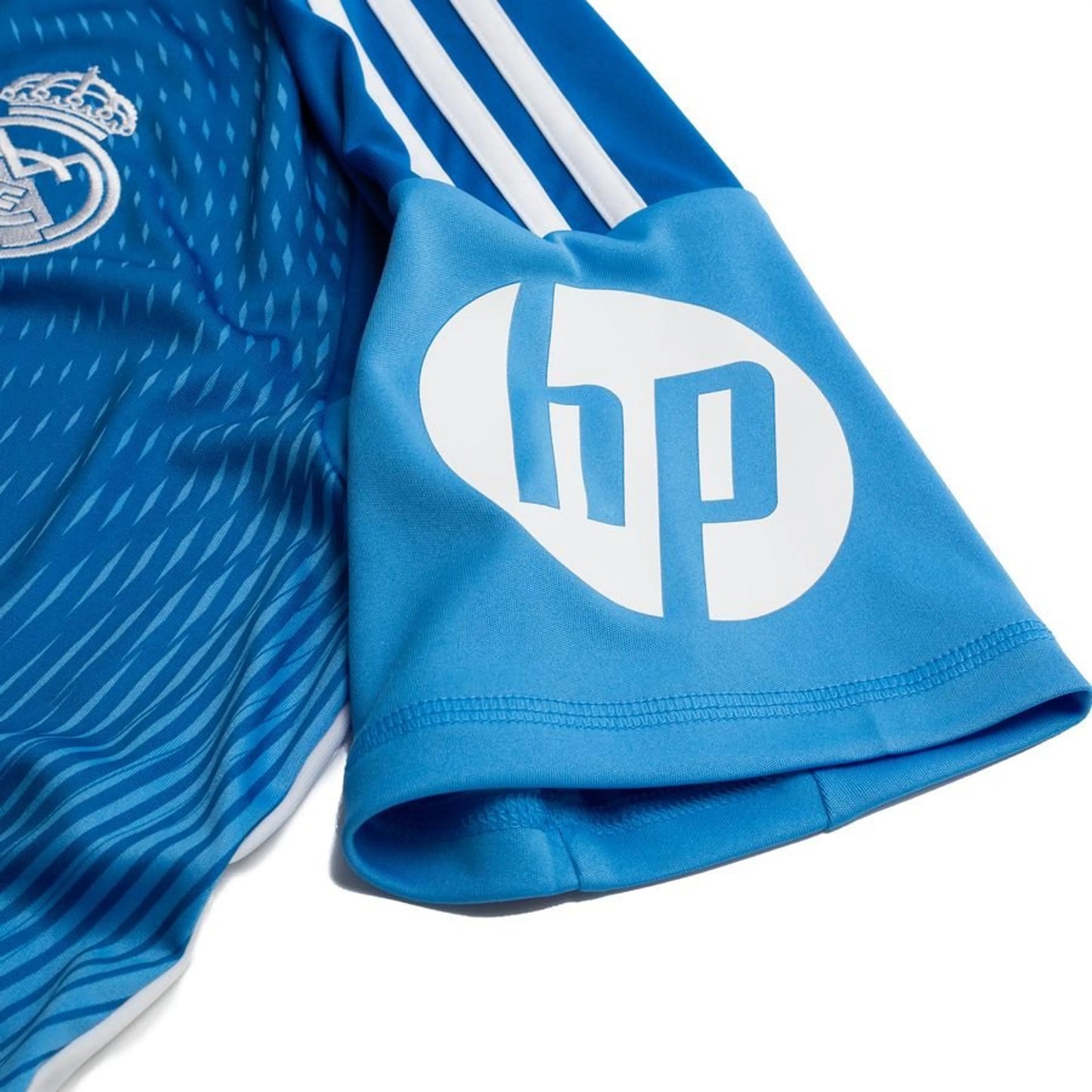 shoulder view Adidas Real Madrid 2025/26 Home Goalkeeper Jersey