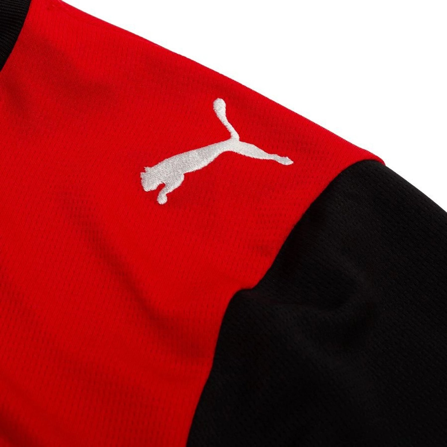 shoulder view of the PUMA Austria World Cup 2026 Home Shirt