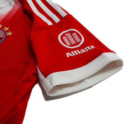 shoulder view of the adidas FC Bayern Munchen Home Shirt 2025/26 Women -  Red/White