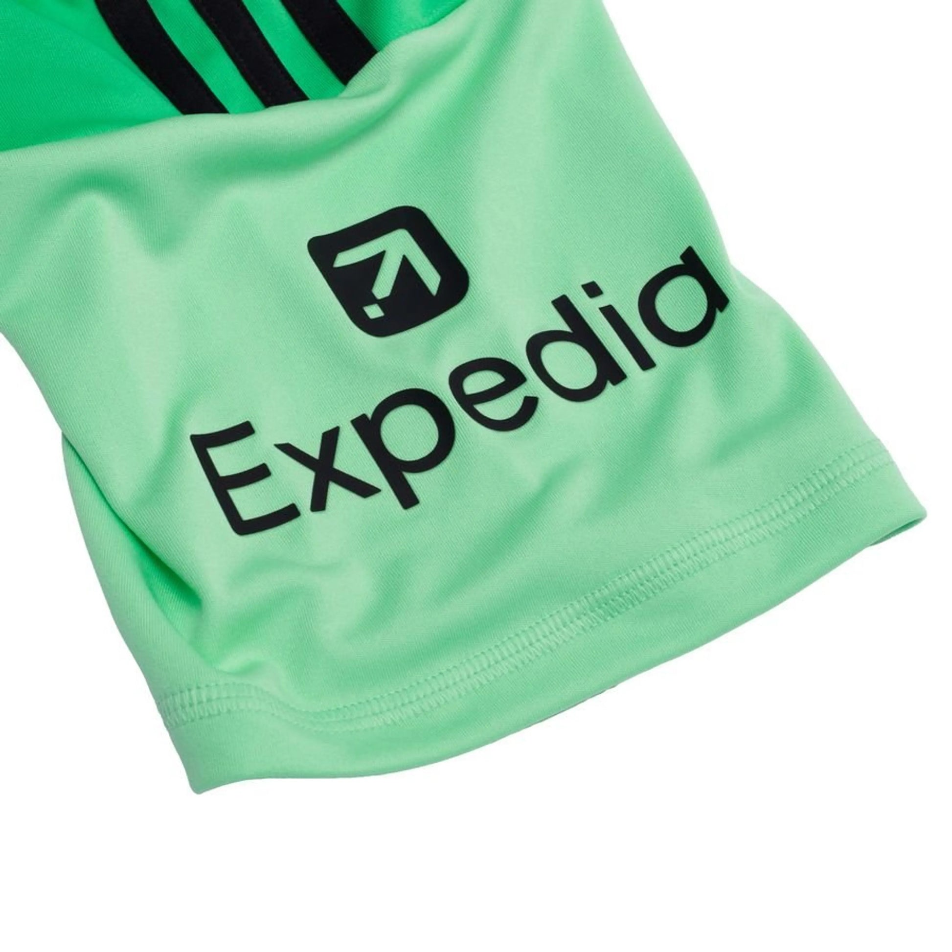 shoulder view on the adidas Liverpool FC 2025/26 Goalkeeper Jersey